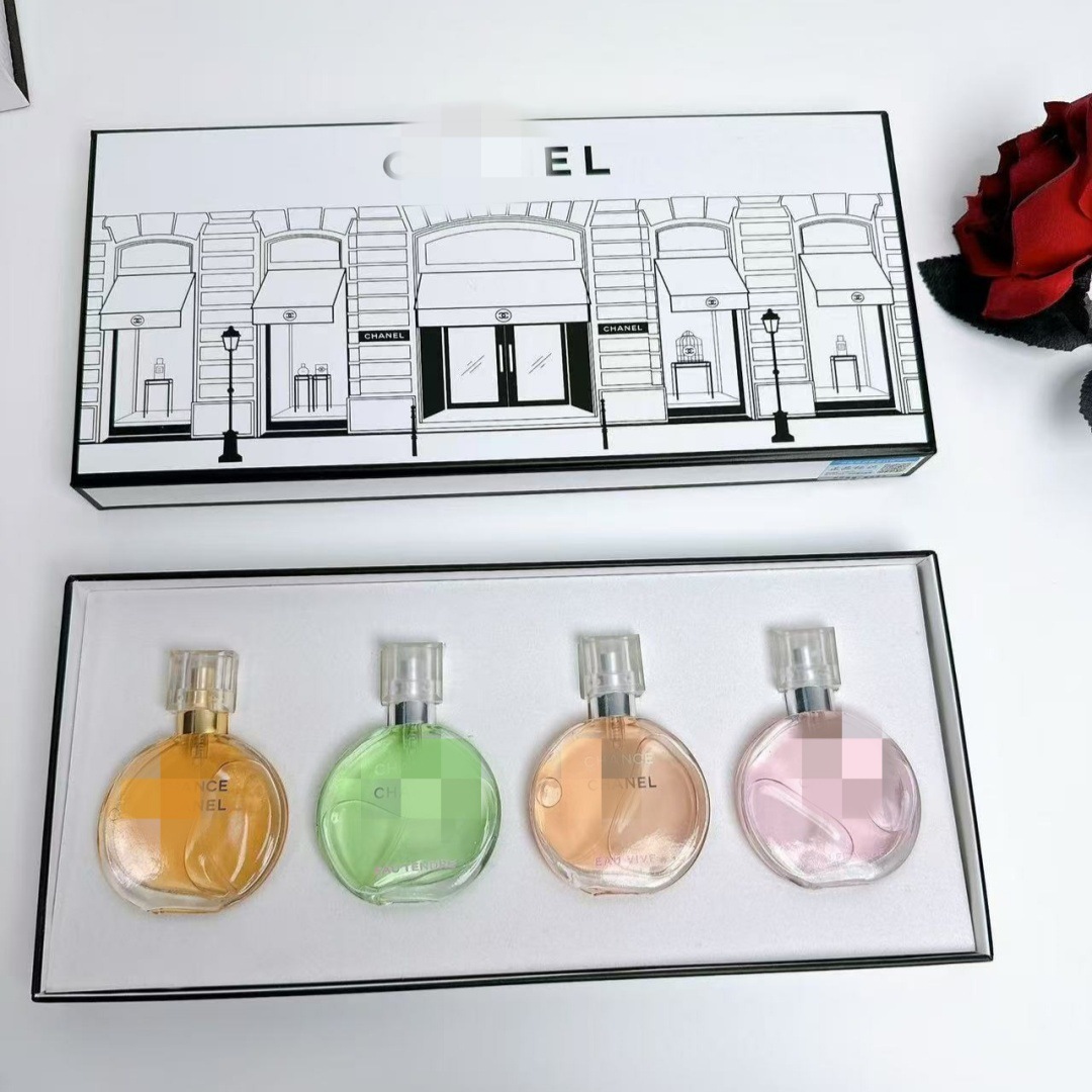 Mini Perfume Sample Set Coconut Coconut Tree Mini Edition Lasting Fragrance Prosperous Sweetheart Encounter Gift Box