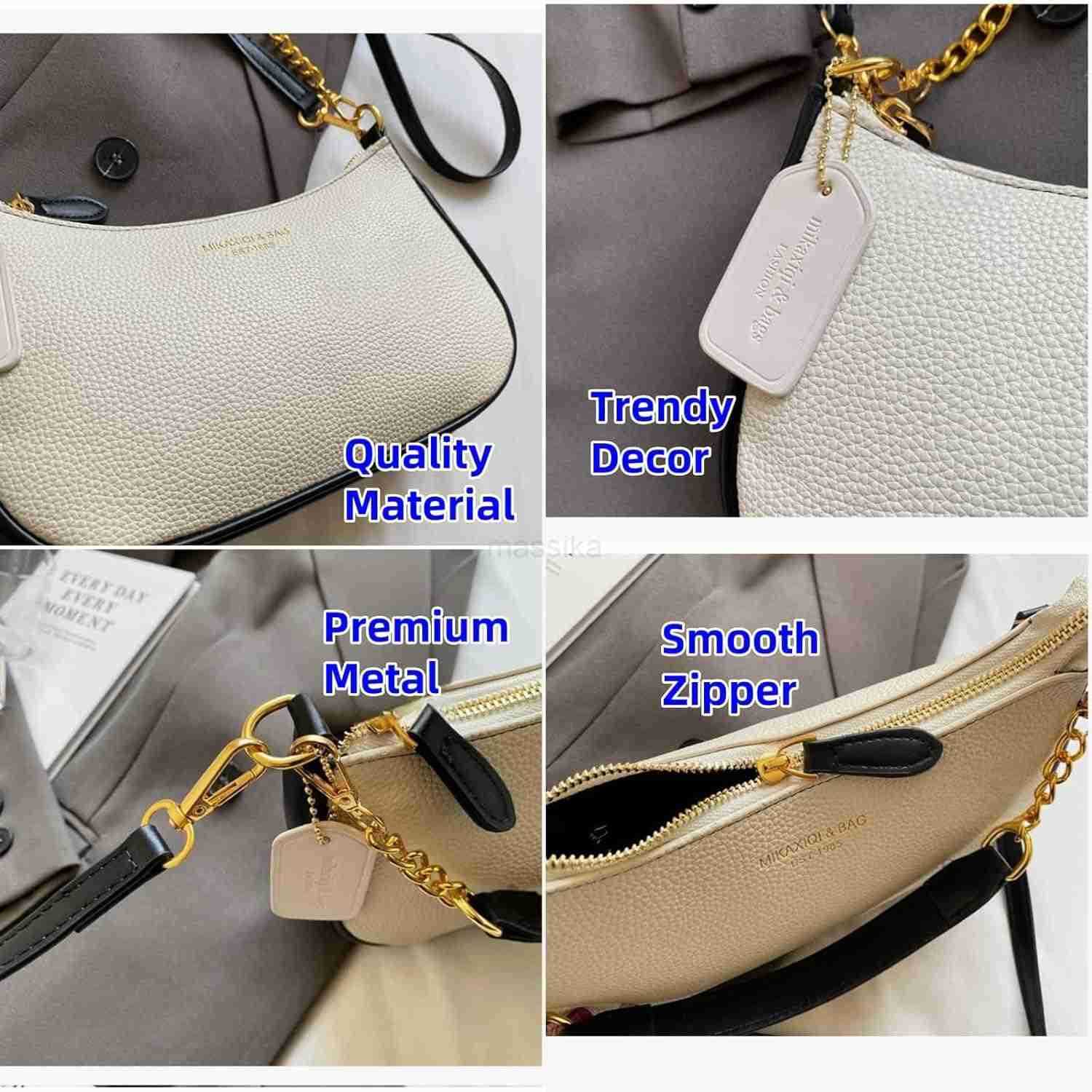 Crossbody Bags for Women Trendy Crescent Shoulder Underarm Small Purse Retro Classic Hobo Clutch Handbag Fashion Y2K M250912