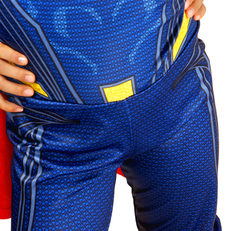 Disney Halloween boys' children's anime character cosplay costume super hero warrior superman jumpsuit dress up Halloween costume designer k