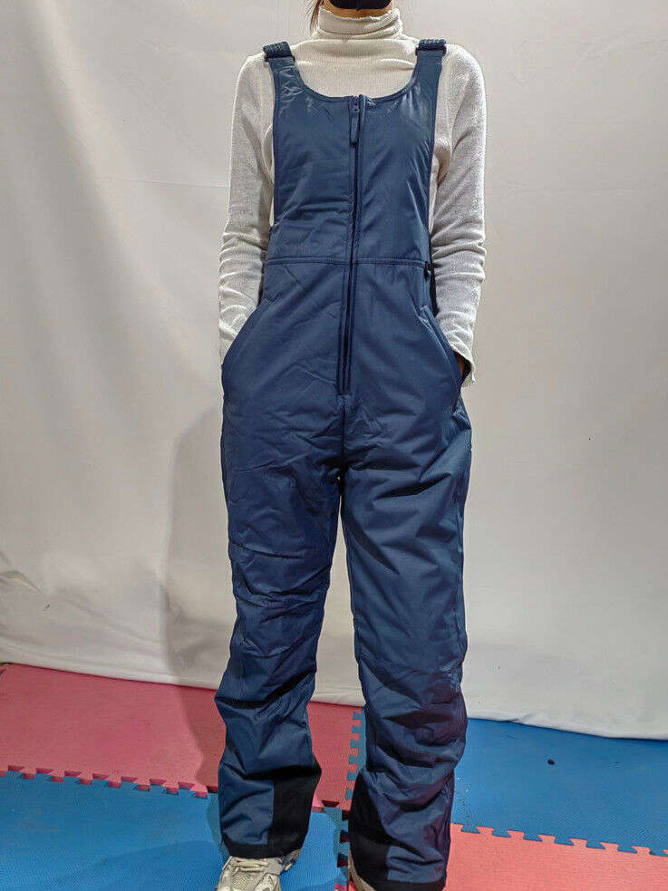Insulated Ski Pants Overalls Ripstop Warm Insulated Snowboard Overalls Comfortable Snow Bibs Ski Pants For Men & Women