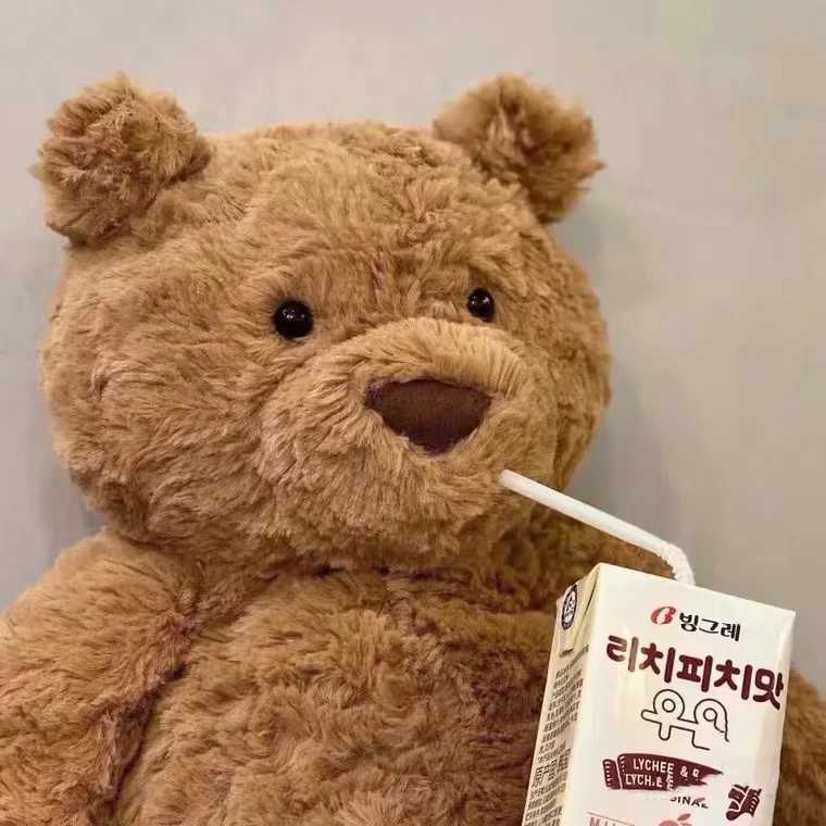 Ins Hot Sale Cute Teddy Bear Soft Doll Bear Barcelo Bear Doll Brown Sweater Bear Plush Soothing Toys Stuffed Toys Advent Gifts C250912