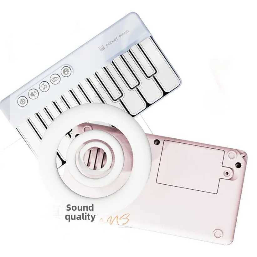 LED Rainbowcolored Keys Electronic Keyboard Kids Cartoon Piano Keyboard Music Baby Instrument Music Educational Toys Kids Gifts C250912