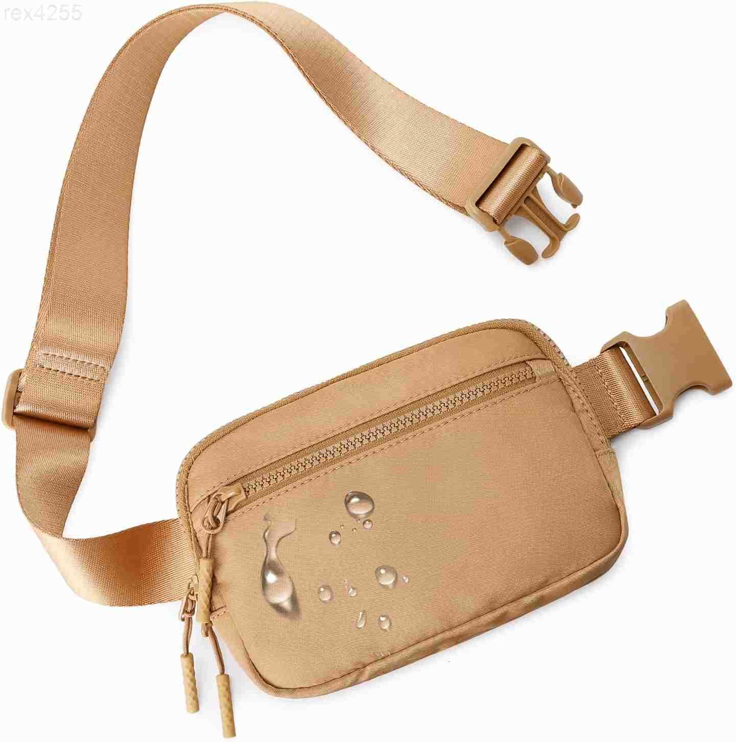 Fanny Packs for Women Men Belt Bag with 4 Zipper Pockets Fashion Waist Packs Lightweight Crossbody Bags with Adjustable Strap for WorkoutRunningHiking
