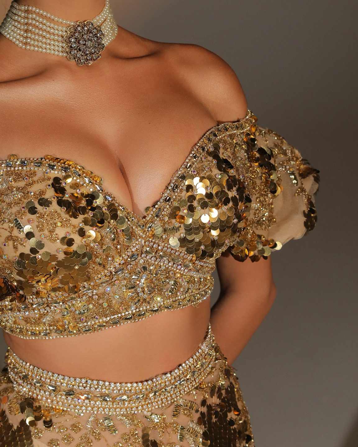 Sexy Evening Dress 2 pieces Sweetheart Short Sleeve Appliques Sequins Rhinestone Beading Celebrity Birthday Party Customized