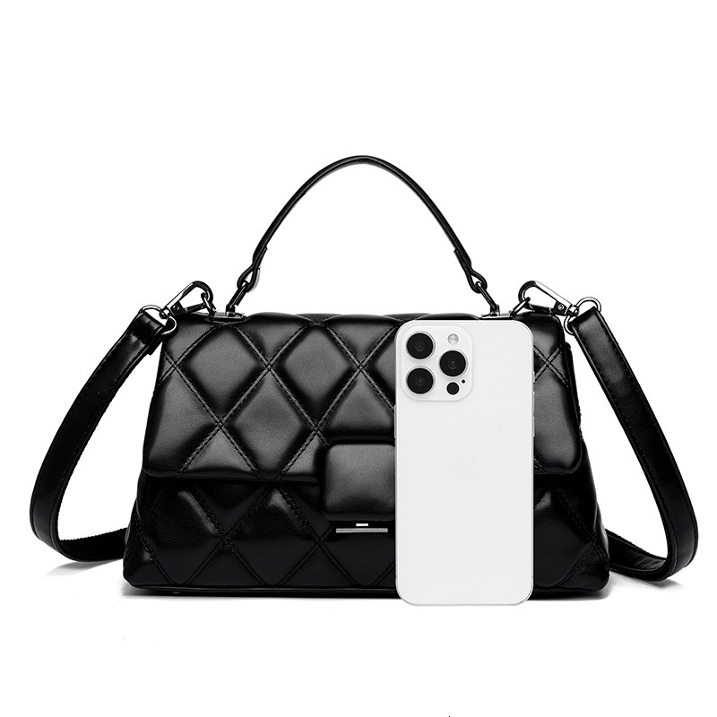 TB BHULAMTE designer bag Quilted Embroidery Bag for Women 2025 New Trendy Casual Crossbody Bag Simple Soft Surface Luxury bag Handbag Stylish Women�