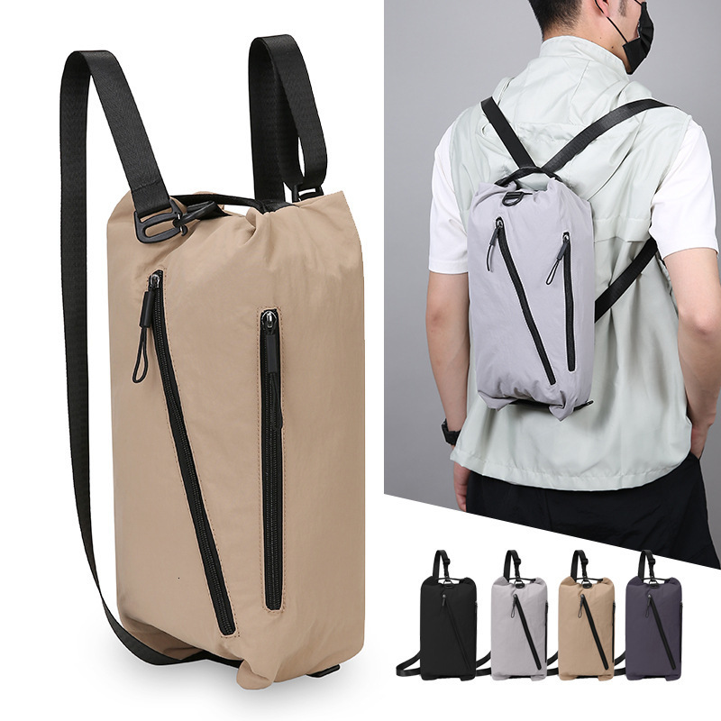 Waterproof Sports Fitness Designer Free Shipping Bag Crossbody Bag Multifunctional Chest Bag Backpack Versatile Luxury Bag Casual Backpack