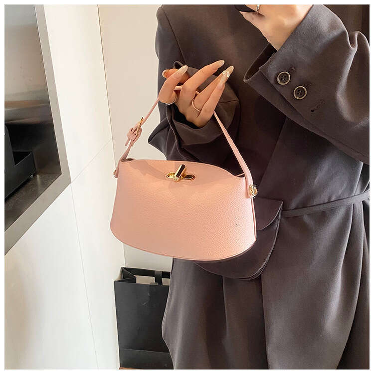 2025 Korean Style Fresh Simple Solid Designer Bags Color Handbag Elegant Versatile High-end Casual Crossbody Women's Bag