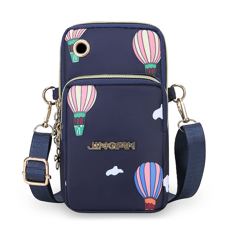 Free Shipping New Women S Crossbody Mini Bag Versatile Oxford Cloth Designer Bag Vertical Clutch Coin Luxury Bag Purse