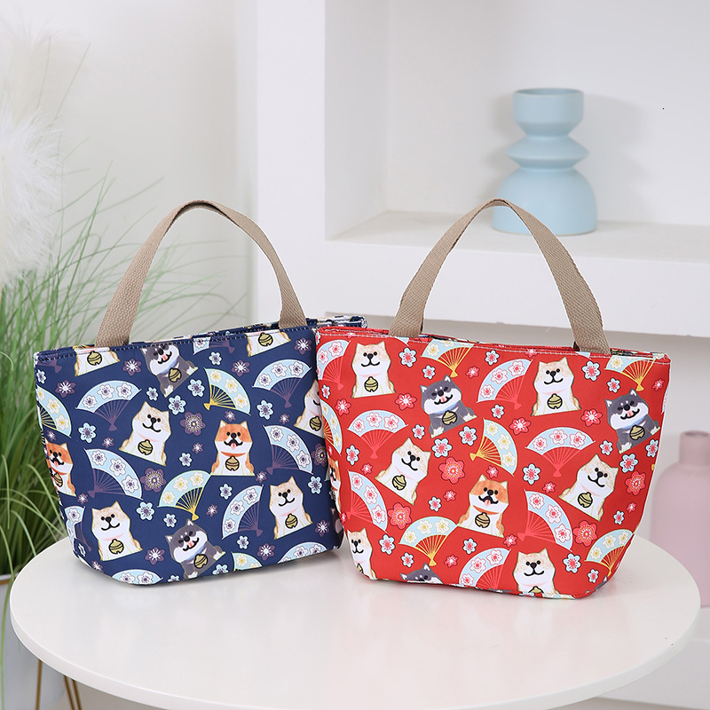 Canvas Bag New Handheld Lunch Designer Bag Box Free Shipping Water Bucket Cute Handbag Outing Tote Lunch Bag Mommy Luxury Bag Work Bag