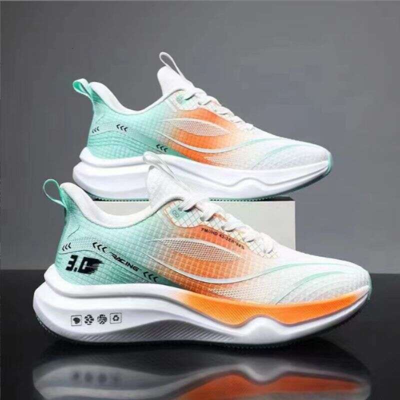 2026 Flying Woven Men's Fashion Soft Sole Casual Outdoor Sports Running Shoes - view 5