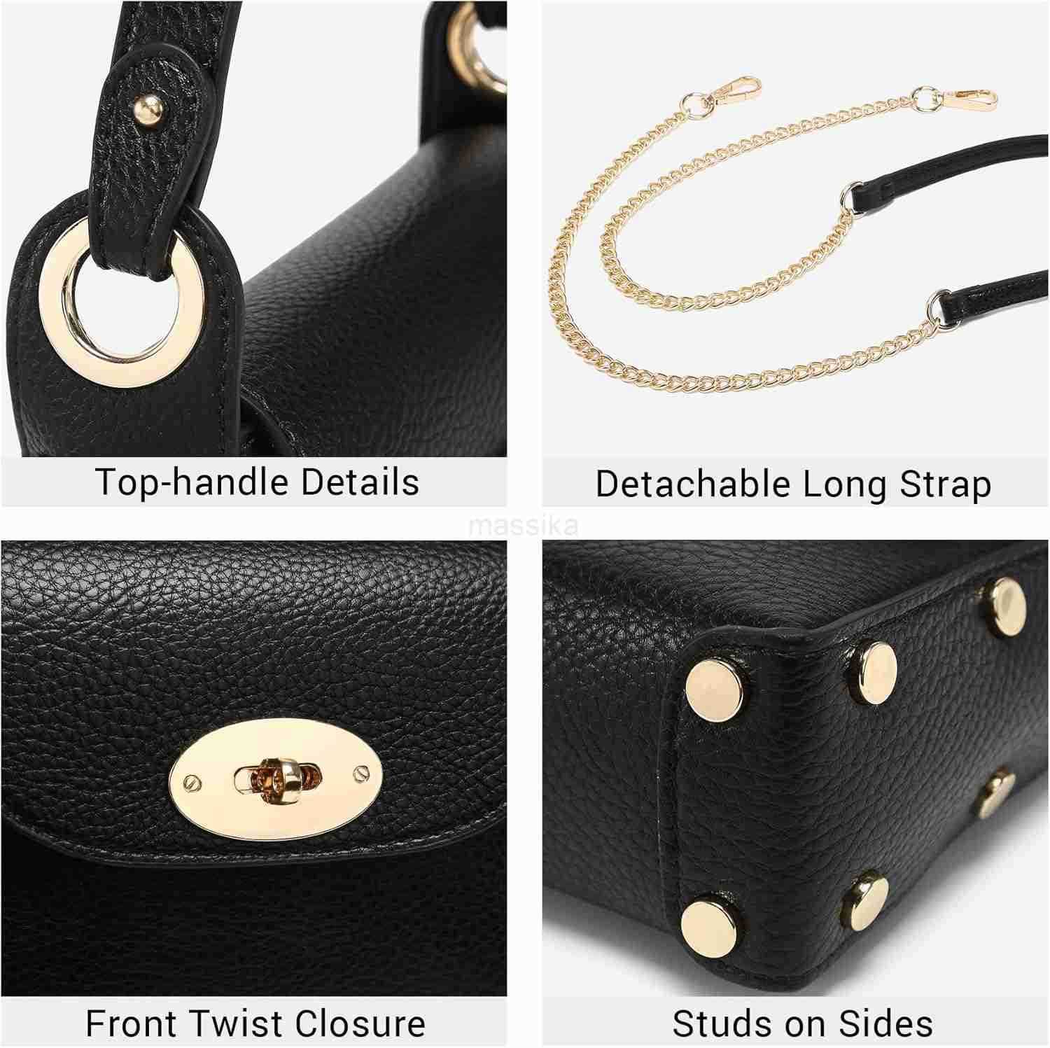 Women Small Crossbody Bag Studded Evening Bags Clutch Purse Mini Satchel Handbag for Wedding Prom Cocktail Party M250912