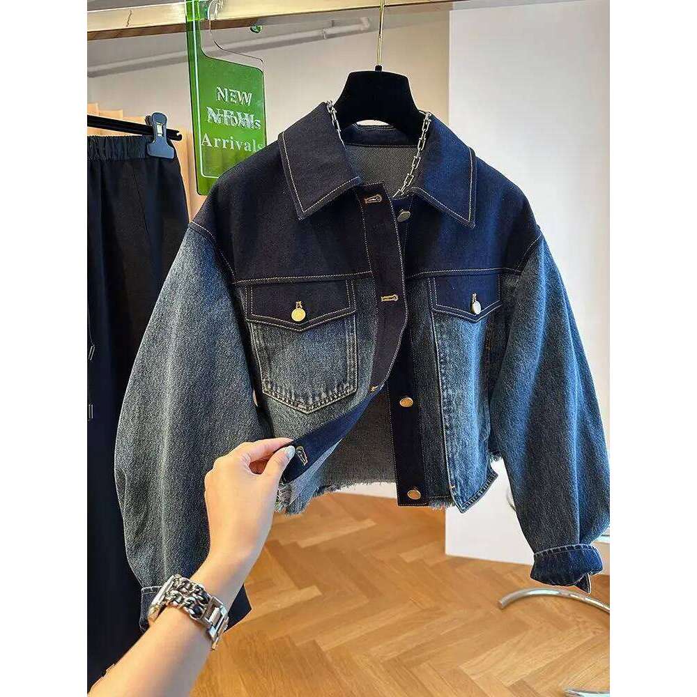 Chaquetas Para Mujer Short Denim Coat Vintage Autumn Y2k Top Korean Jeans Jacket Women Fashion Streetwear High Clothes