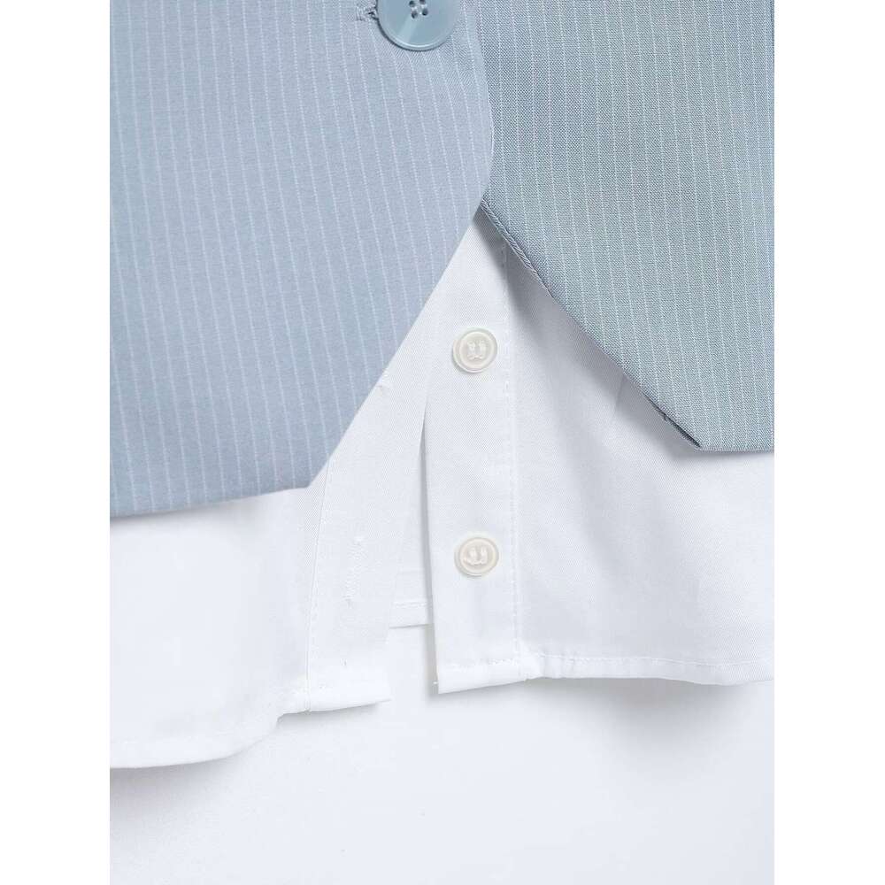 DHEssentials Spring New Style Vest V-Neck Outerwear Single-Breasted Chanel-Style Design Niche 4661077