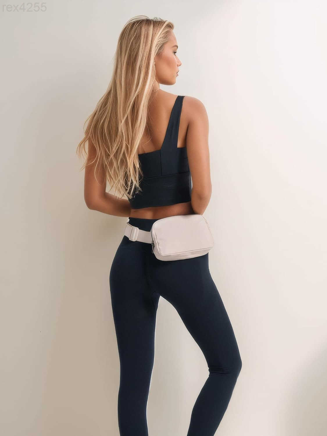 Belt Bag Fanny Pack Crossbody Bags for Women Men Everywhere Water Resistant Waist Packs BeigeW250912