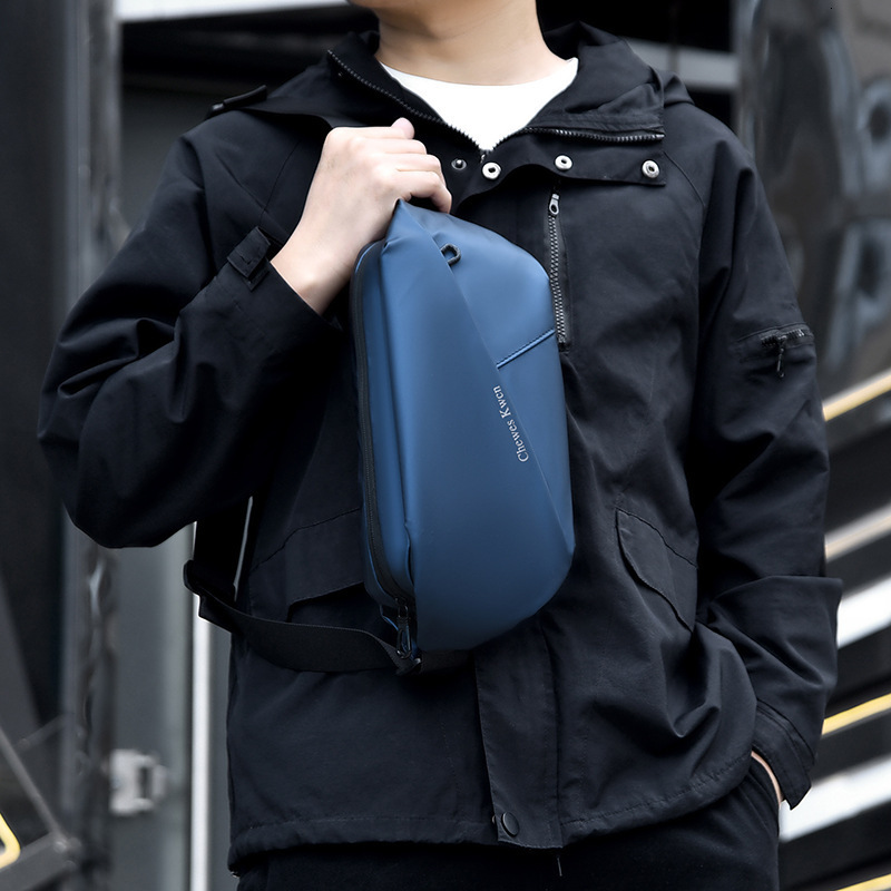 New Men S Waist Free Shipping Bag Outdoor Running Phone Bag Multi Functional Large Capacity Chest Luxury Bag Designer Bag Bag Casual Single Shoulder C