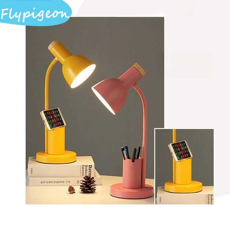 Nordic Ins Style Modern Minimalist Desk Lamp Bedroom Bedside Reading Eye Protection Night Light Home Decor Lighting C251122