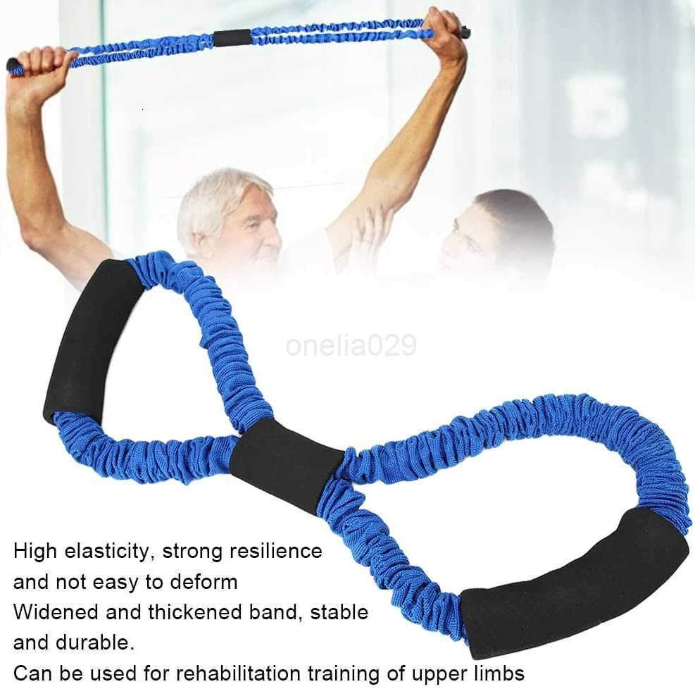 8 Resistance Band Great Elasticity FitnESS Bands for Yoga Pilates Stretching W250912