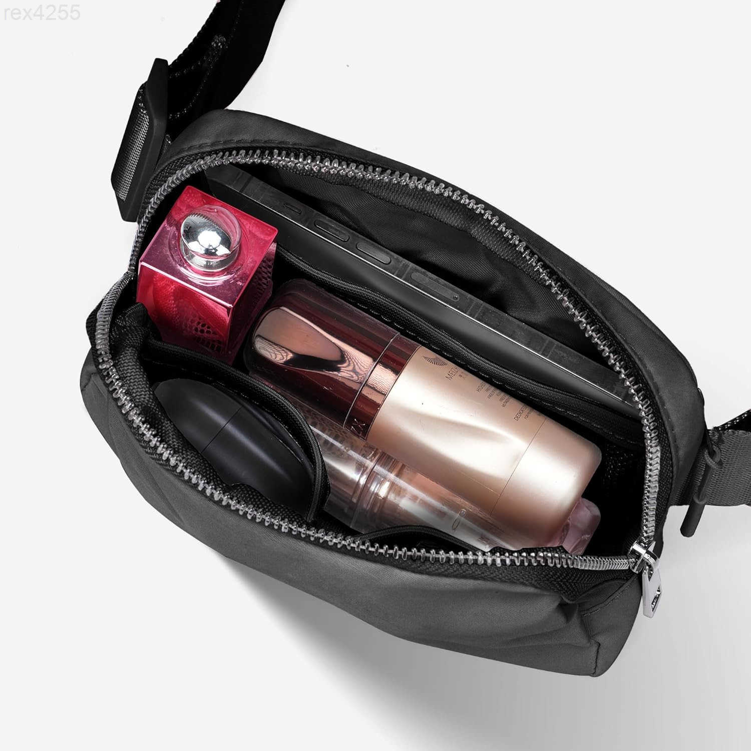 Mini Black Fanny Pack for Women MenValentines Day Gifts for Girls Teens Kids Daughter Sister HerTrendy Stuff Crossbody Bags Cute Everywhere Belt BagsB