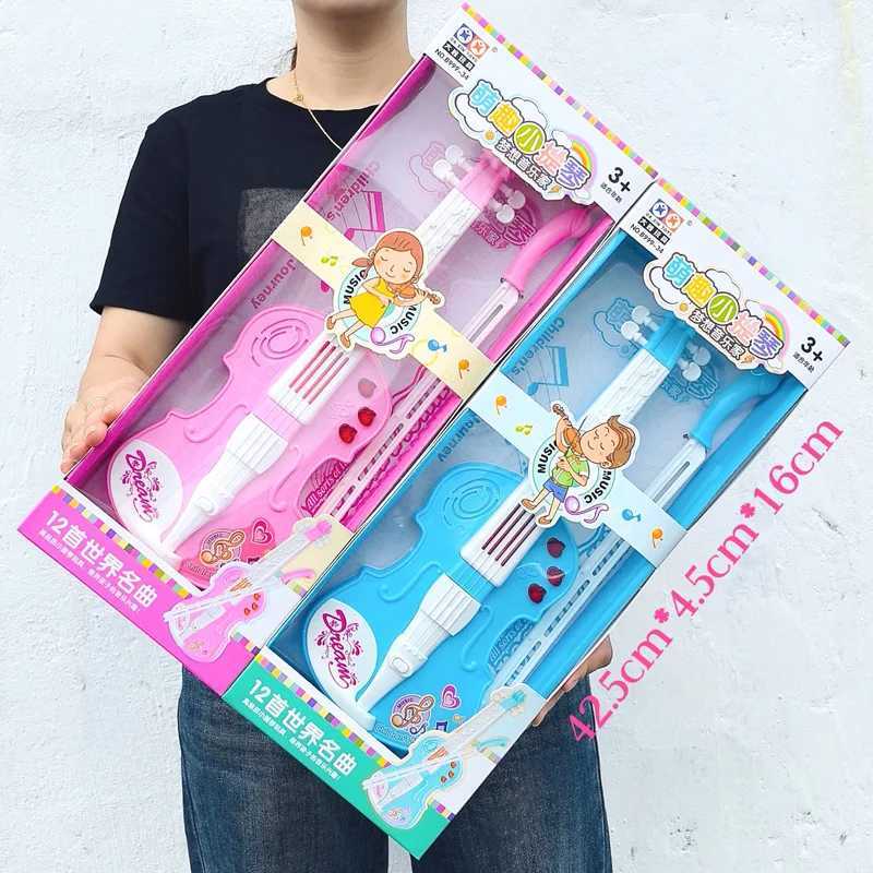 New Multimode Childrens Violin Toy Simulation Baby Early Education Educational Toy Musical Instrument Childrens Birthday Gift C250912