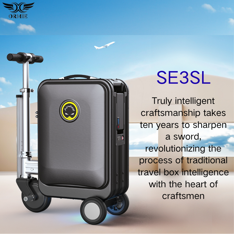 ORMIE Electric Travel Luggage - Smart, Compact and Airline - Friendly Carry - on SE3SL