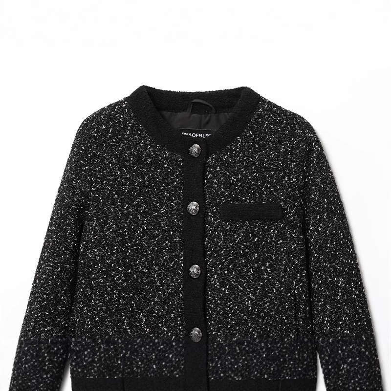 DHEssentials 2025 Autumn New Women's Fashion Loose Design Long Sleeve Jacket Coat 1224935