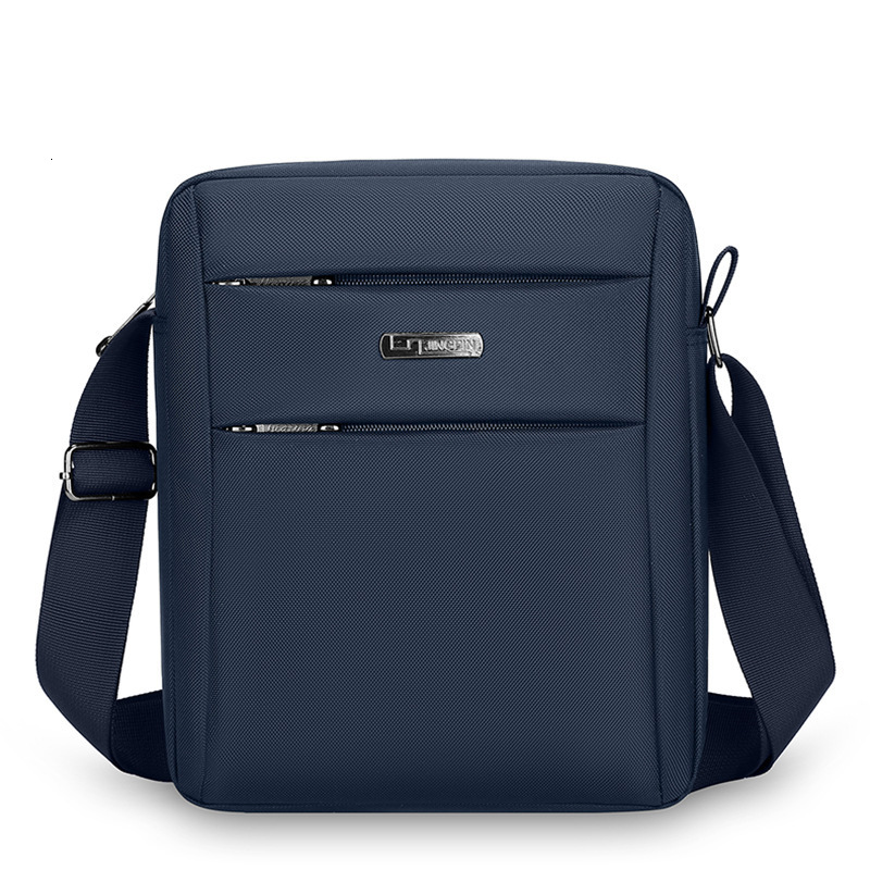 Men S Single Shoulder Luxury Bag Bag Large Capacity Free Shipping New Designer Bag Backpack Trendy Korean Version Oxford Cloth Waterproof Casual Cross