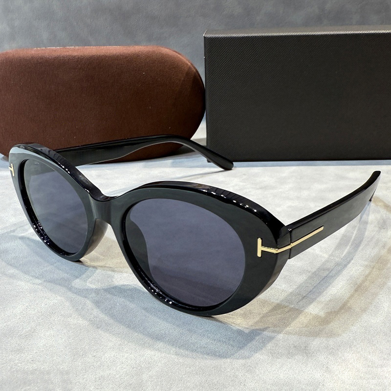 TF Designer Sunglasses Fashion Luxury Design Women's Sunglasses Outdoor Beach Travel Photography Daily Wear UV resistant Sunglasses High quality with Box