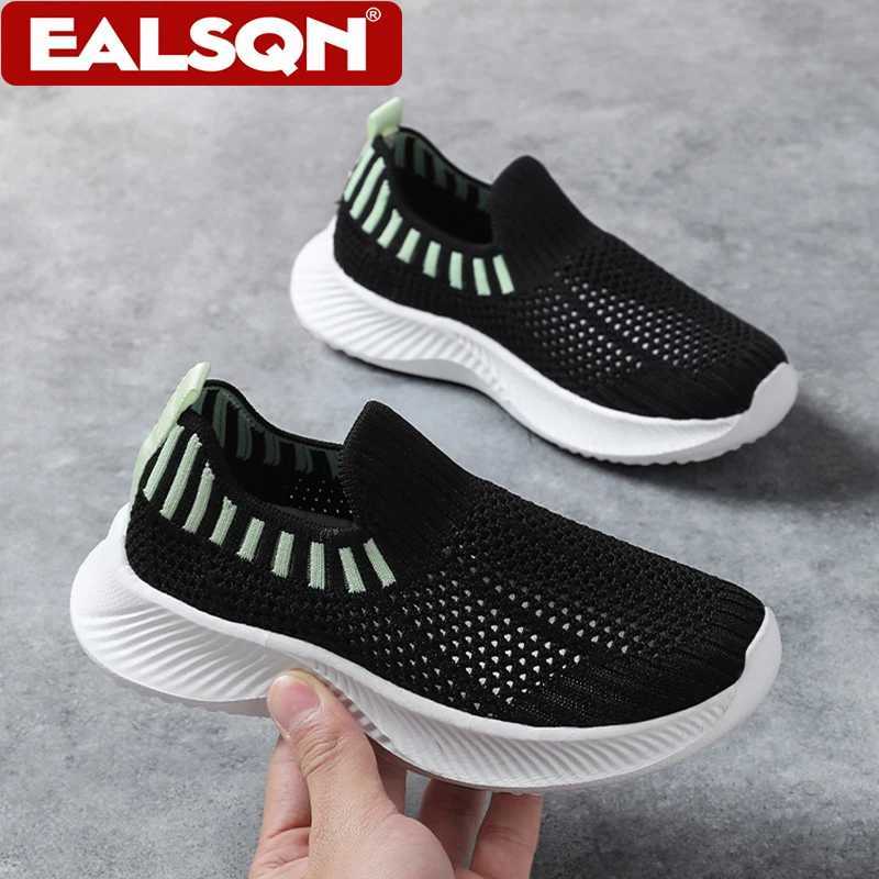 Kids Boys Breathable Mesh SlipOn Shoes Lightweight Children Socks Sneakers Casual Walking Shoes for Girls Outdoor Tennis Y250912
