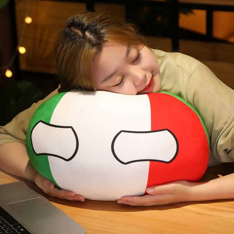 Hot 103050cm Polandball Country Ball Toy Plush Pendant Plush Doll Countryball Ussr Usa France Russia Uk Japan Germany Italy Z250912
