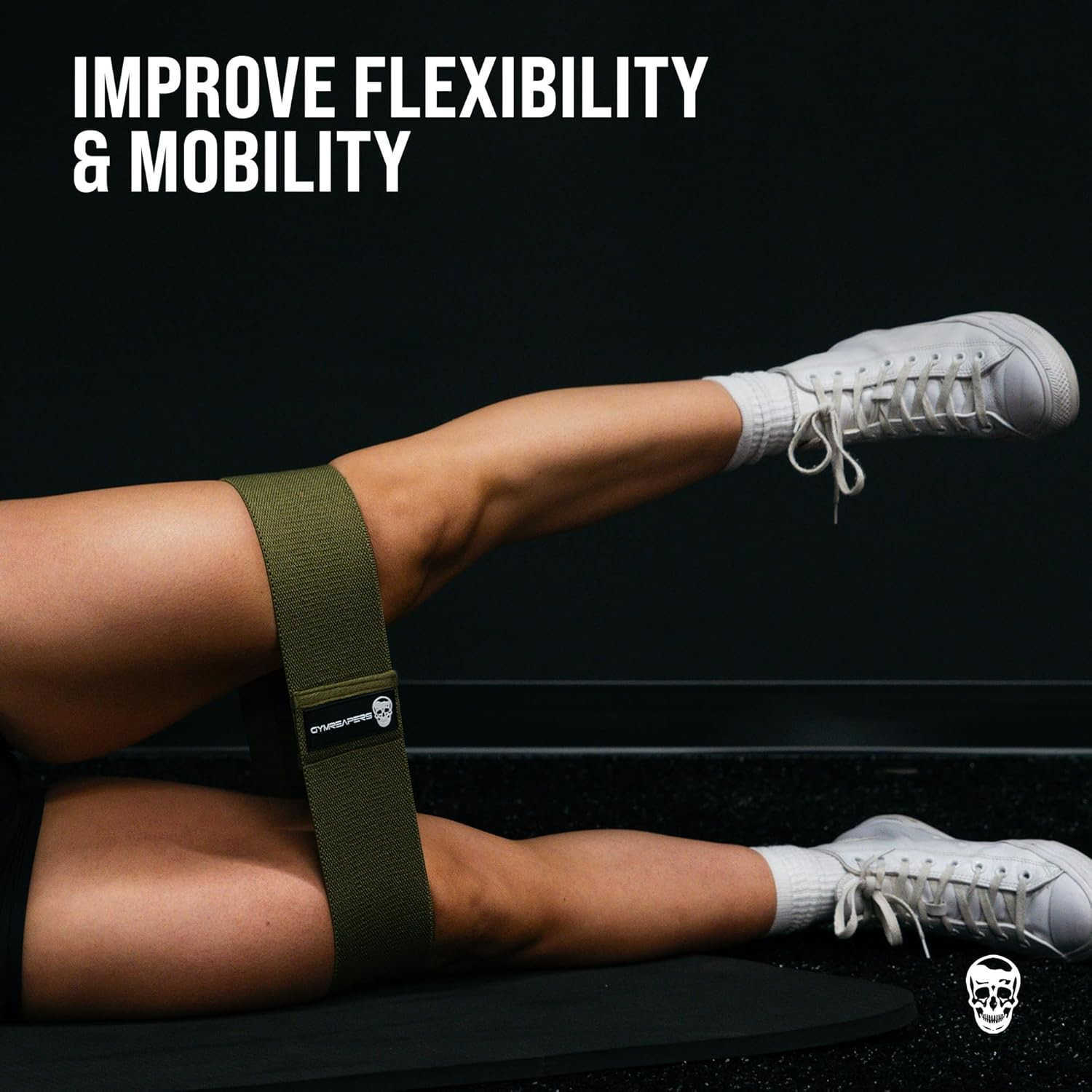 Bands for Booty Workouts Non Slip Fabric Band Set with 3 Levels Resistance Bands for Legs Hip for Men Women W250912