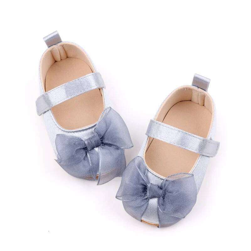 Girl Walking Baby Bowknot Non-slip Soft Bottom Princess Shoes