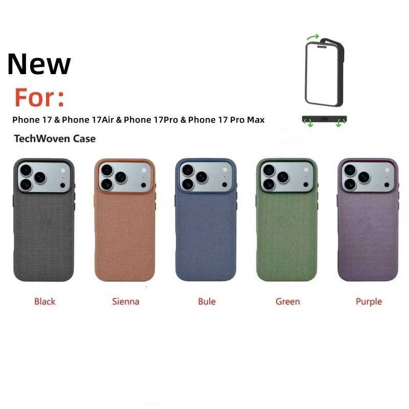 Techwoven Magnetic Case For iPhone 17 Pro Max 17 Air Cases Wireless Charging Fl Protect Cover H250912