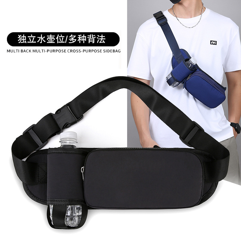 Luxury Bag New Portable Simple Sports Waist Bag Designer Bag Large Capacity Fitness Waist Bag Water Bottle Waist Free Shipping Bag Waterproof Crossbod