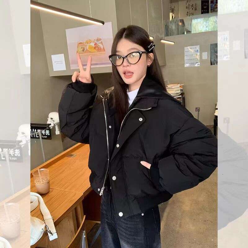 Down Jacket For Women, Style, Winter New, Loose Thick, Light And Thin, Short Cotton Jacket, Trendy Outerwear