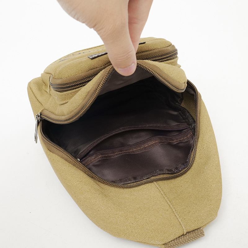 Luxury Bag Canvas Casual Crossbody Bag Men S Trendy Bag Free Shipping Large Capacity Men S Chest Bag Student Backpack Sports Outdoor Cycling Designer 