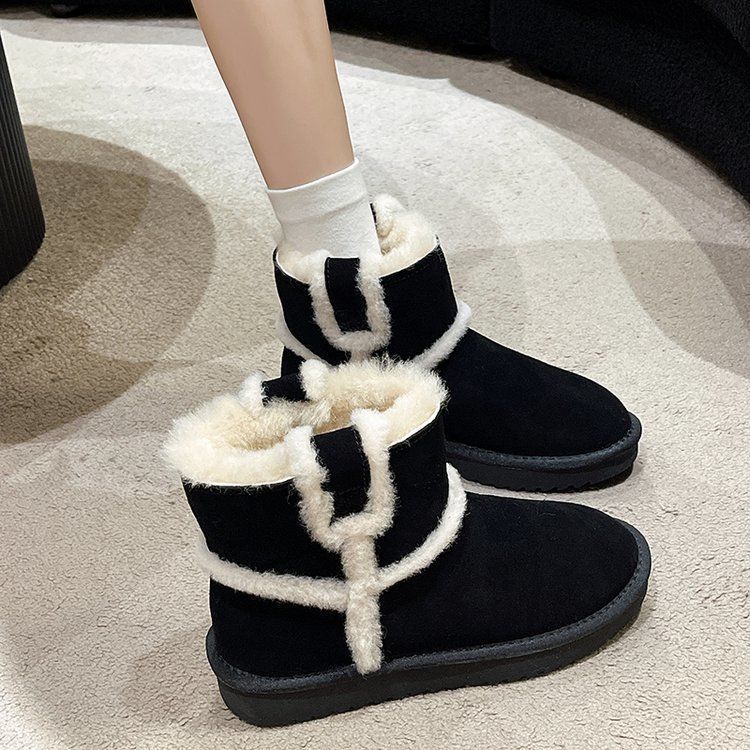 Free shipping Designer Boots Snow boots for women autumn winter thick soled plush cotton shoes short boots