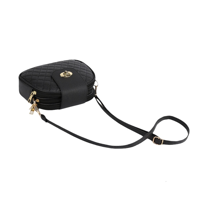 Women Lychee Pattern New Trendy Fashion Small Square Bag Luxury Bag Quilted Versatile Crossbody Bag Summer Fresh Free Shipping Single Designer Bag Sho