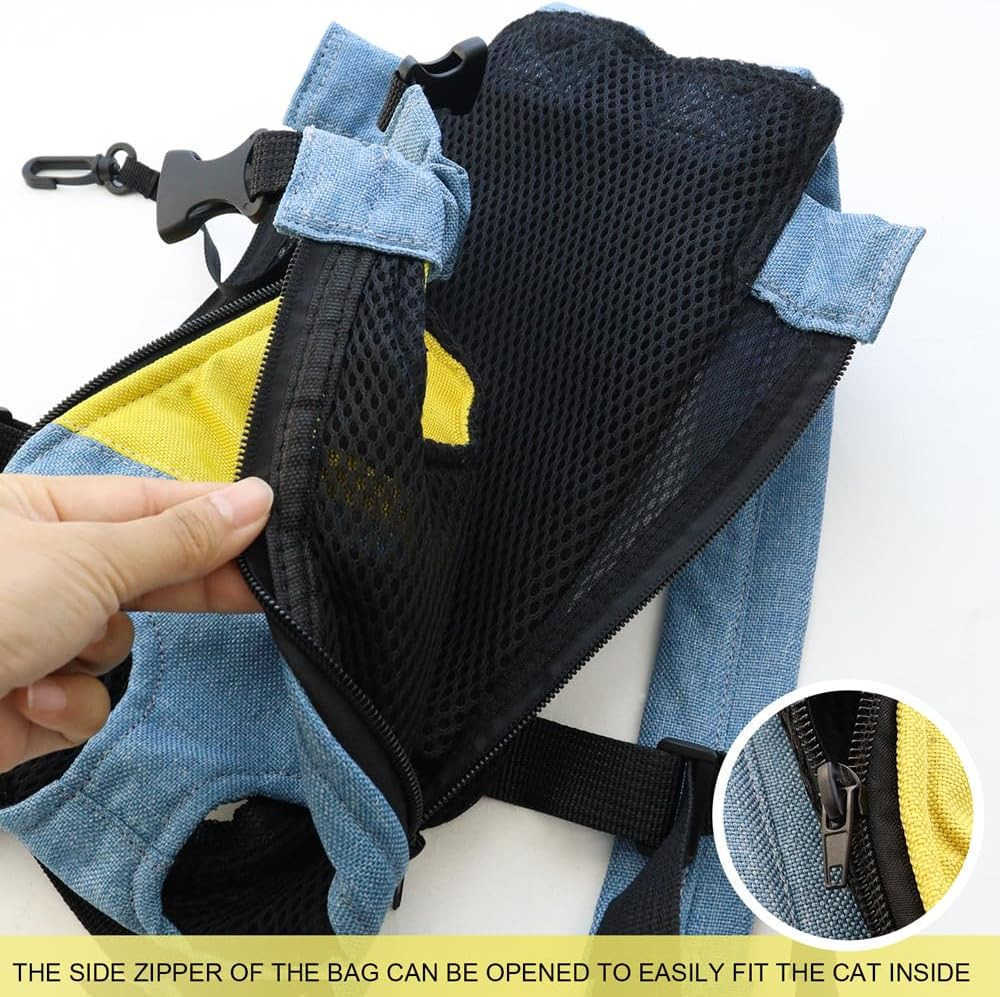 Backpack Adjustable Backpack Legs Out Easyfit ChEST Carrier for Medium Dogs CATs PuppiesW250912