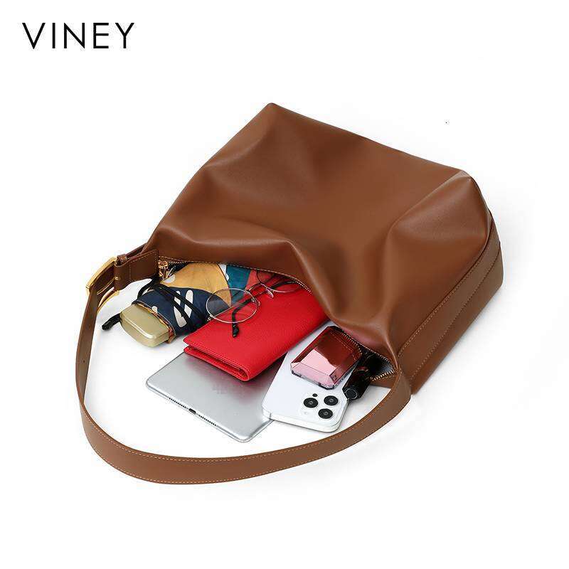 VINEY Tote 2025 New Women's Messenger Large Capacity High-End One-Shoulder Commuter Bag
