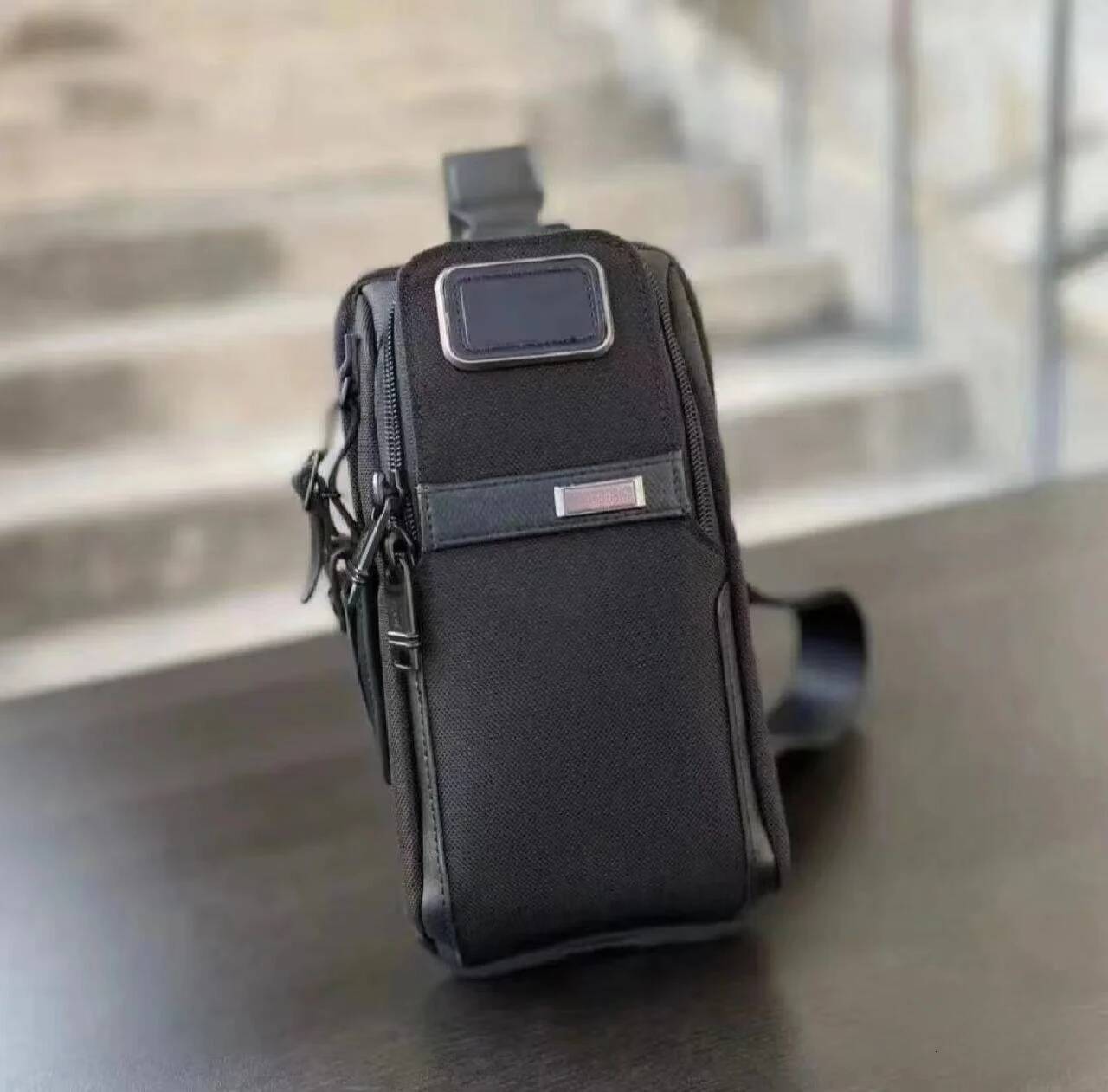 New Ballistic Nylon Alpha 3 Men's Business Portable Travel Shoulder Chest Bag high-quality