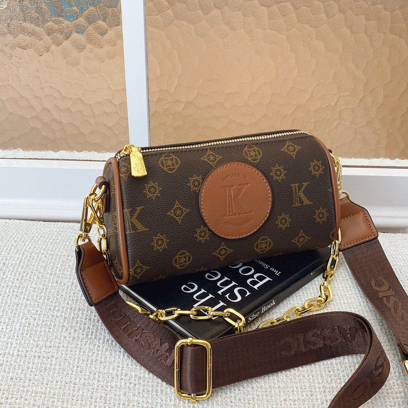 Seasonal New Women Boston Bag Fashion Versatile Tote High End Stylish Shoulder Crossbody Best Seller