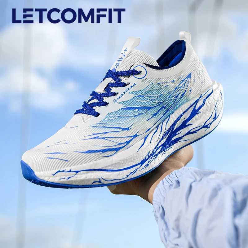 Mens Cushioning Sneakers New Breathable Speed Running Shoes Fluorescent 30 Carbon Plate Women Outdoor Non Slip Jogging Shoes W250912