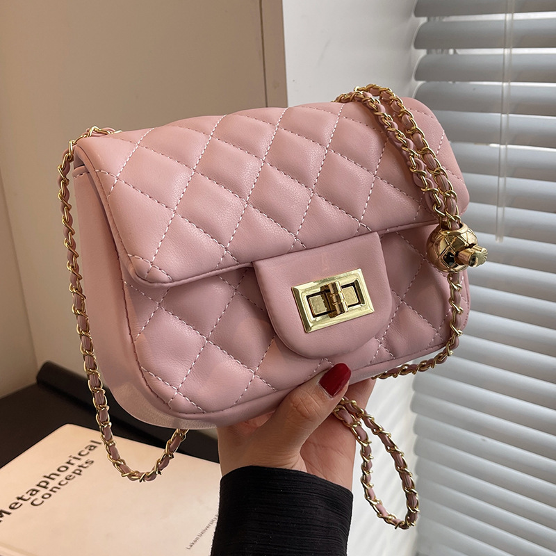TB BHULAMTE Designer Bag This Year's Trendy Luxury Bag Bags For Women 2025 New Fashion Quilted Chain Shoulder Bag High-end Stylish Crossbody Smal