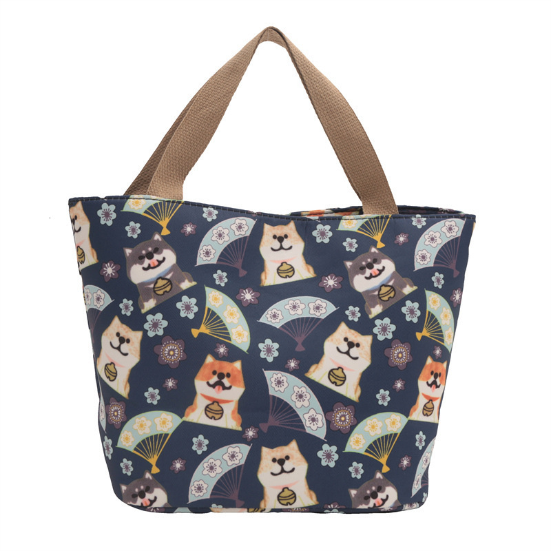 Trendy Cute Handbag Lunch Box For Designer Bag Office Free Shipping Workers Canvas Tote Bag For Moms Luxury Bag To Carry Meals Out