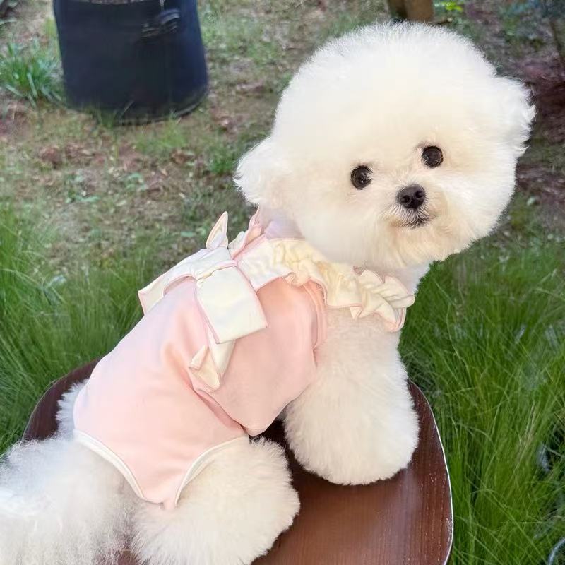 T1193 New autumn and winter pet dog clothes cat clothes Teddy Bichon Pomeranian small dog pet clothing