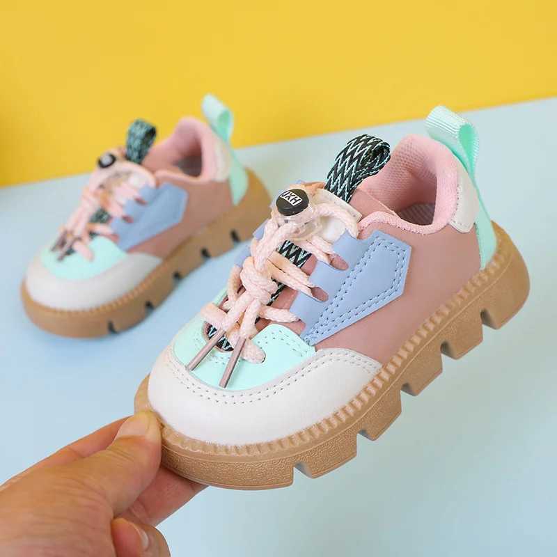 Size 2130 Autumn Children Girl Pink Shoes Autumn Breathable Kids Sneakers for 518 Yrs Boy Lightweight Shoe Walking Soft Y250912