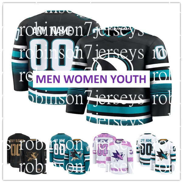 Mikael Granlund Logan Couture Sharks Hockey Jersey Luke Kunin Henry Thrun Nico Sturm Cody Ceci Mario Ferraro Timothy Liljegren Jack Thompson