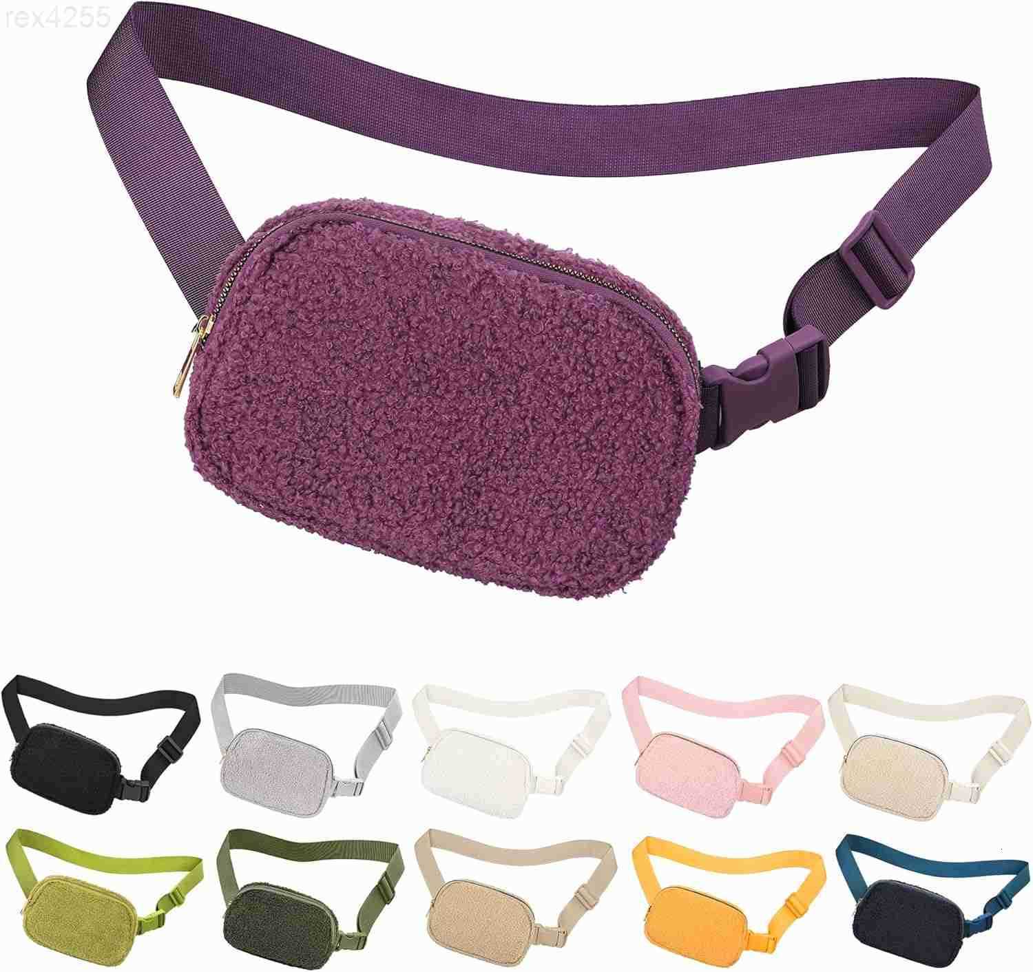 Pack Crossbody Bag for Women and Men Belt Bag for Hiking Bum Bag with Adjustable Strap Waist pack for Running Workout Sports Travel BlackW250912