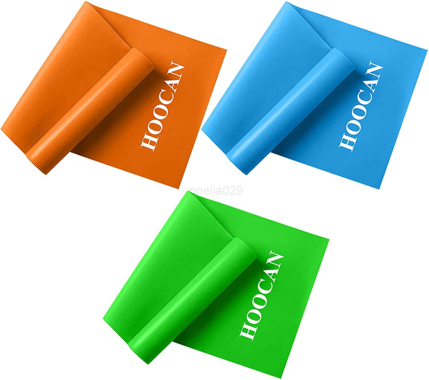 Resistance Bands Elastic Exercise Bands Set for Recovery Physical Therapy Yoga Pilates RehabFitnessStrength Training W250912