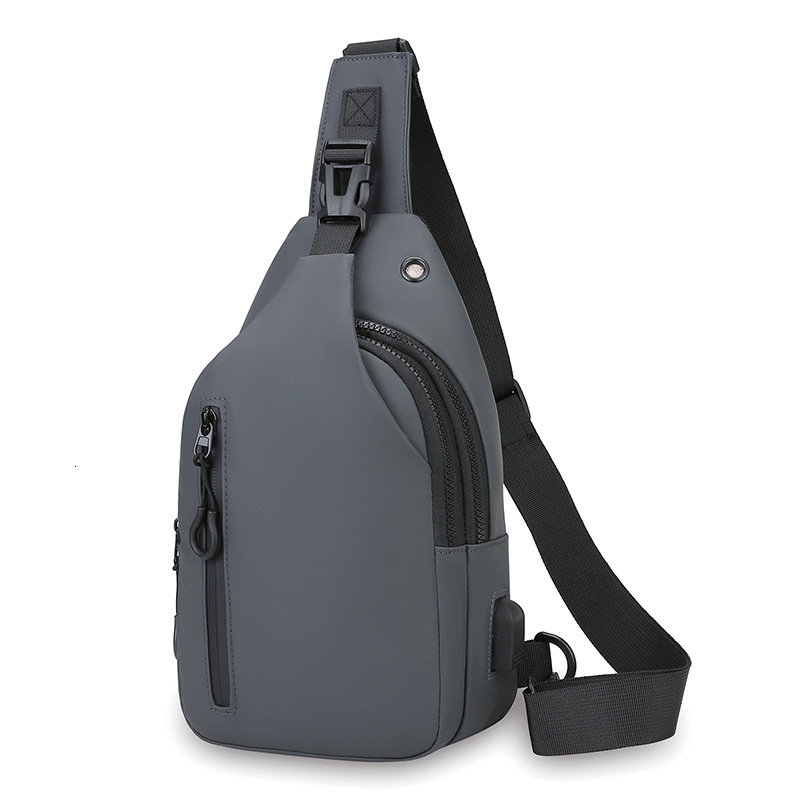 New Men S Chest Bag Designer Bag Fashion Simple Business Shoulder Bag Outdoor Travel Free Shipping Portable Casual Crossbody Luxury Bag Bag